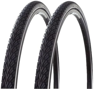 set 2 stuks 28 inch Buitenbanden 28 x 1.50, ETRTO 40-622 - zwart
