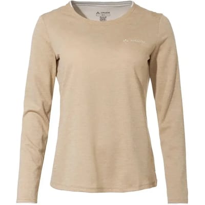 VAUDE Essential LS T-shirt, functioneel shirt, dames outdoor sport-t-shirt. Regular fit