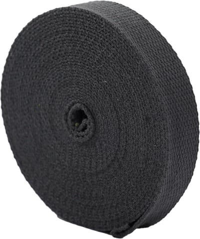 Katoenen Singelband - Band Materiaal - Tas Reparatie - Heavy Duty - 25mm Breed - Donkergrijs