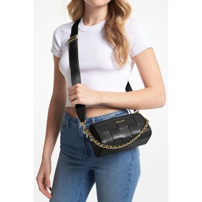 Michael Kors Small Barrel Crossbody Black Size: OS | Shoulder Bags Outlet | Dames | Zwart