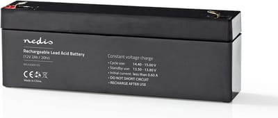 Nedis BALA200012V - UPS battery - Lead Acid - 2000 mAh