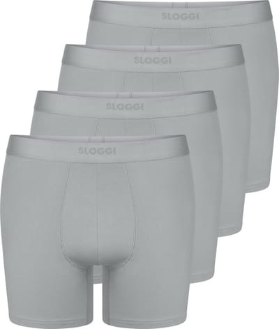 sloggi Heren lang short / pant 4 pack men EVER Ease