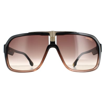 Carrera Aviator Mannen Zwart Bruin Bruin Gradient 1014/s