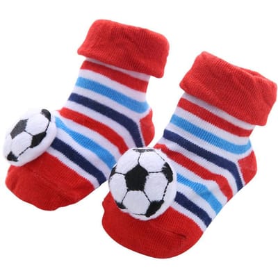 Chaussettes pour Bébé Filles Garçons Accessoires pour Nouveau-né Animaux de Dessin Animé Cadeau pour Enfants Vêtements Enfants Bébés Tout-petits Articles Antidérapants Jouet Vêtements 0 to 12 Month gray