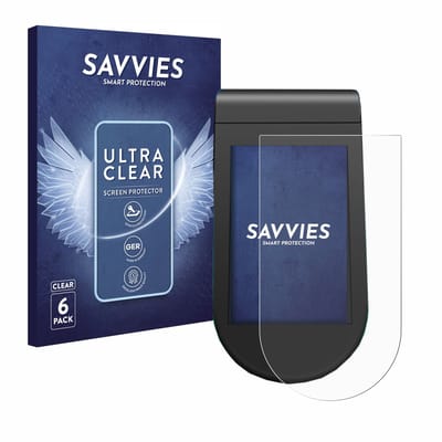 Savvies - Screenprotector voor SoFlow SO4 Pro MAX - Folie Beschermfolie transparant 6 Stuks