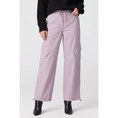 ARKET Eini Cargo Trouser Purple Size: 42 | Cargo Pants Outlet | Dames | Paars