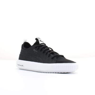 Puma Breaker Mesh Zwart Textiel Heren Veterschoenen 369193 01
