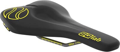 SQlab Ergowave Fietszadel 611 Active - Fietszadel - EW Flow Yellow - LTD - 13 cm