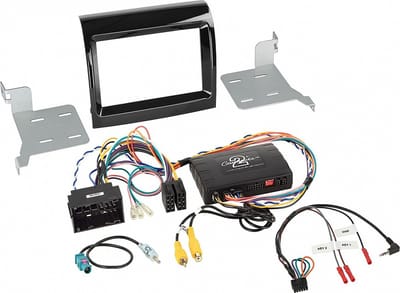 2-DIN Kit + Infodapter Fiat Ducato/ Citroën Jumper/ Peugeot Boxer(250*) 2016 - Pianolak Zwart