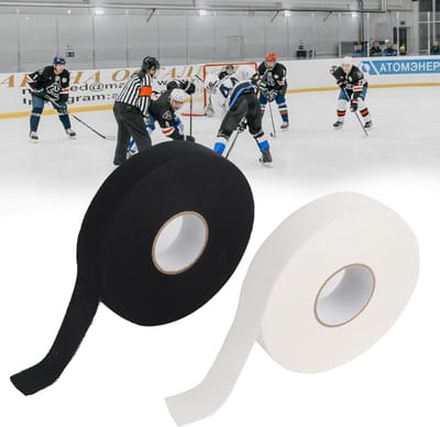 Dailygoods- IJshockey Tape Slijtvast - Zelfklevend - Antislip - 2 Stuks - 2,5 cm x 25 m - Geschikt voor Hockey/Golf/Tennis - Hockey Grip Tape