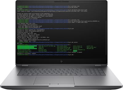 HP ZBook Fury G1i 18 Wolf Pro Security Edition - Data Science Intel Core Ultra 7 255HX Mobiel werkstation 45,7 cm (18") WQXGA 32 GB DDR5-SDRAM 1 TB SSD NVIDIA RTX PRO 2000 Blackwell Wi-Fi 7 (802.11be) Windows 11 Pro AI Workstation, AI PC Zilver