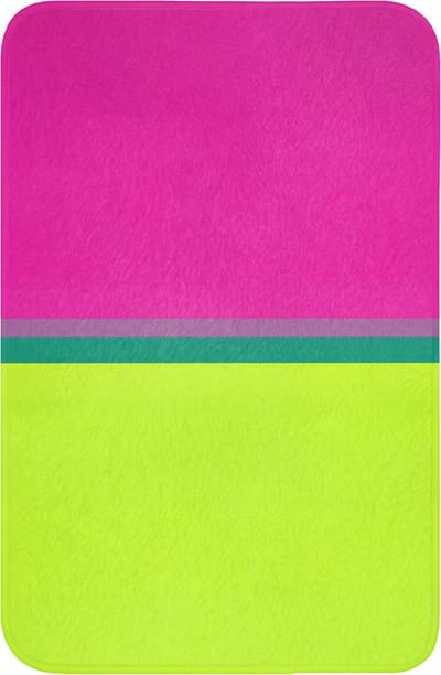 WC mat 40x60 cm - Antislip - Strepen - Modern - Kleurrijk - Toiletmat - Vloermat - Douchemat - Toilet tapijt - Toiletmatten
