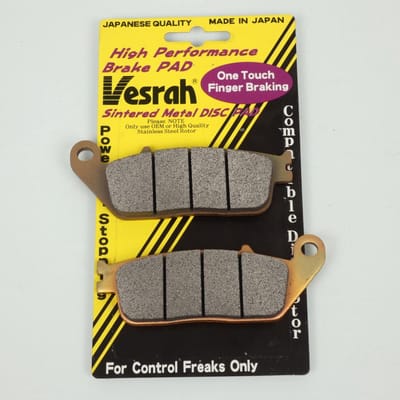 Plaquette de frein Vesrah pour Moto Honda 650 NTV Revere 1995 à 1997 AV Neuf