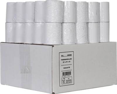 Pinrollen thermische rollen 57 x 47 x 12 mm - 50 per doos