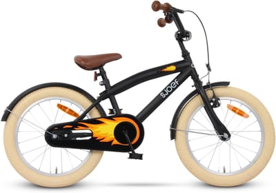 Kinderfiets 18 inch voor Jongens | Geschikt voor 5-7 jaar | Verstelbaar Zadel en Stuur
