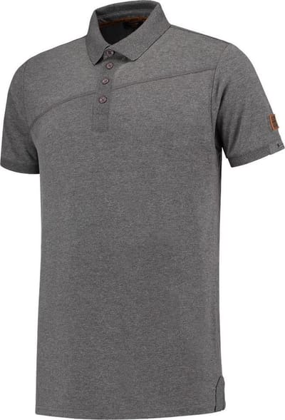 Tricorp Poloshirt Premium Naden 204002 Grijs - Maat 3XL