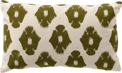 Dutch Decor RICO - sierkussen 30x50 cm - ikat - Olive Branch - groen - Inclusief binnenkussen - Luxe kussens voor woonkamer & bank