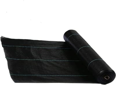Onkruidwerende Stof - Bodemdoek Bodembedekker - Tuin Onderhouden - Doorlatende Weeftechnologie - 1.2x10m - Zwart
