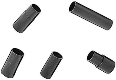 Slangadapters Stofzuiger - Adapterkit Slang - Stofzuigeronderdelen Vervangen - Universeel Passend - 30mm tot 35mm - Zwart