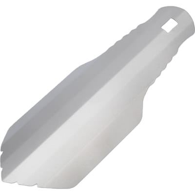 Lichtgewicht Backpacking Schepje met Draagtas Draagbare Ti Schep voor Buiten Kamperen Wandelen Graven Originele Kleur