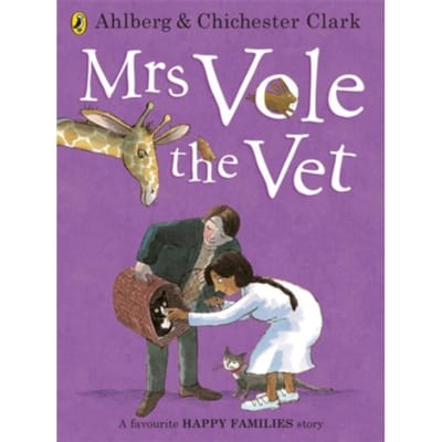 Mrs Vole The Vet - Happy Families - Allan Ahlberg