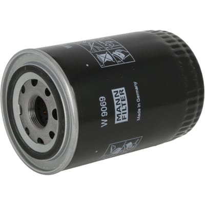 MANN-FILTER Oliefilter W 9069 | OEM ME215002 | ME088532 | 1230A046 | Mitsubishi L200 Pajero II III IV Pajero Sport, Mitsubishi Fuso Canter VII VIII, Kobelco SK-Serie, Caterpillar 300 | Spin-on Oliefilter