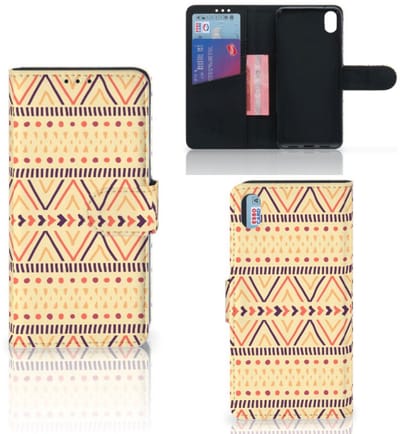 Xiaomi Redmi 7A Telefoon Hoesje Aztec Yellow