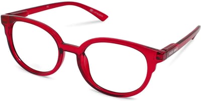 Vertebril / Vista Bonita NOVA / Sterkte -0.50 / Kleur rood / GEEN LEESBRIL / Bril op afstand voor DAMES en HEREN / Unisex & lichtgewicht / Hoogwaardig MIN glas voor bijziendheid / Bril voor veraf – myopie / Incl. etui en doekje