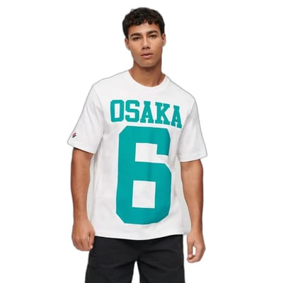 Superdry - Osaka T-shirt met losse pasvorm - Heren - T-shirts