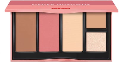 Never Without All In One Face Palettte 002 Medium Skin 15.2 g – Face Palette, Multi-Functional, For Women, Medium Skin, Suitable For Daily Makeup