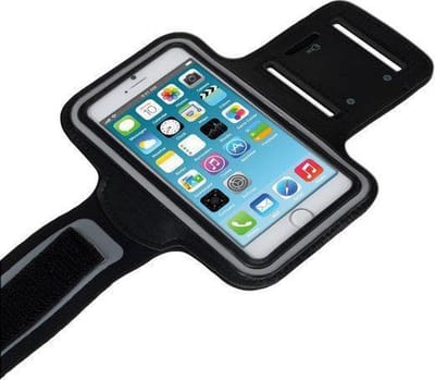 Pearlycase Hoesje Geschikt voor Huawei Y9 Prime (2019) Sportband hoes Sport armband hoesje Hardloopband Zwart Pearlycase
