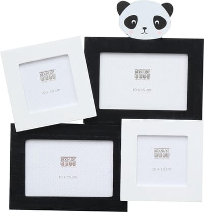 Deknudt Frames fotolijst S67UC2 G4 - panda - 2x 15x20 cm - 2x 10x10 cm