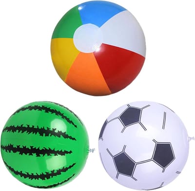 Strandballen Kinderen - Zomer Speelgoed - Spetterpret Buiten - Lekvrije Ontwerp - 30 cm - Multicolor