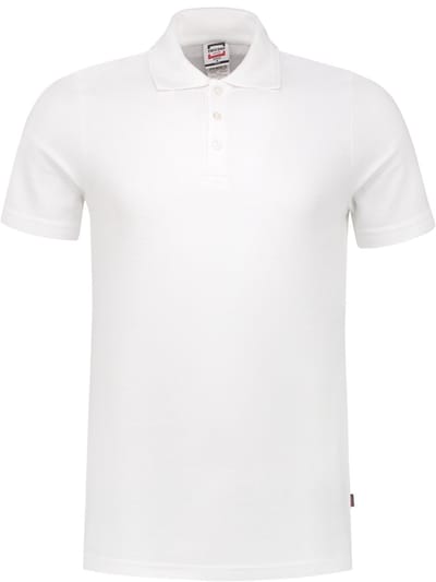 Tricorp 201020 Poloshirt Fitted 60°C Wasbaar - Wit - L
