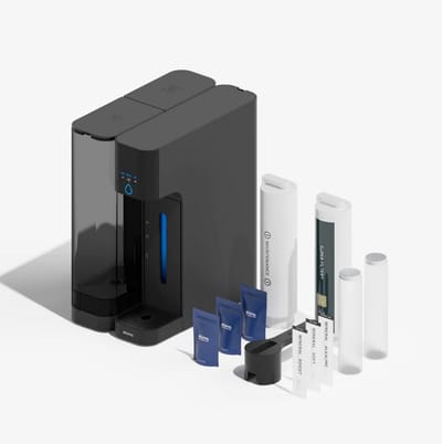 Skuma Starter Pack – MY Station Waterfilterstation voor Kraanwater – Inclusief 3 MY Bases, Super-Filter en Maintenance Kit – Remineralisatie & Alkalisch Water