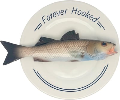 Say It with Fish - Spigola - Forever Hooked - blauw
