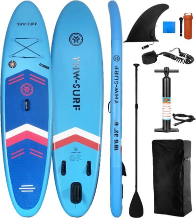 Livano Sup Board - Opblaasbaar - Supboard - Sup Boards - Paddle - Kayak - 320cm - Blauw