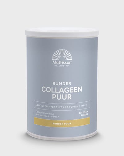 Mattisson - Runder Collageen Poeder Peptan Puur - 300 Gram