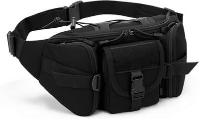 Heuptas - Waterdicht, tactisch design, verstelbare riem - Outdoor, kamperen, wandelen - Heren en dames - Modieus en praktisch - Ideaal voor workout & reizen