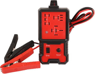 Automotive Relay Tester - 12V -24V - Auto Batterij Checker - Elektronische Relais Analyzer Diagnostic Tool met Alligator Clips - voor Auto Reparatie