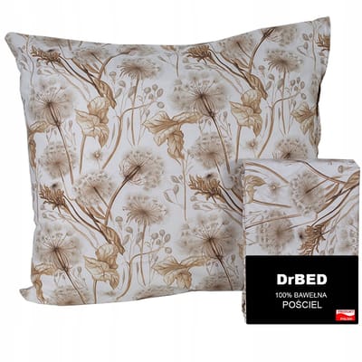 DrBED Serie - Hoogwaardige Katoenen Beddenset - 160x200 - Satijnen Afwerking - Botanisch Ontwerp