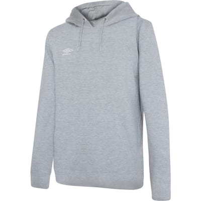 Umbro Dames/Dames Club Vrije Tijd Hoodie (Grijs gemêleerd/wit)