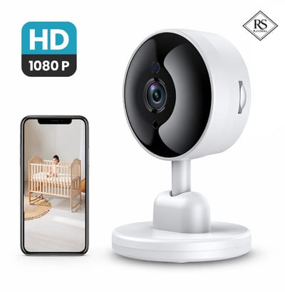 RaviSoll Babyfoon met Camera – Wifi Smart Baby Monitor – Full HD Beeldkwaliteit – Nachtzicht – Bewegingsdetectie – Terugspreekfunctie – App Besturing (Tuya)