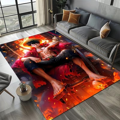 27 Stijl Nieuwe One PIECE-E Anime Cartoon Vloerkleed Tapijt voor Woonkamer Slaapkamer Huisdecoratie, Vloermat Antislip voor Bank Deurmat Kinderen 100x150cm