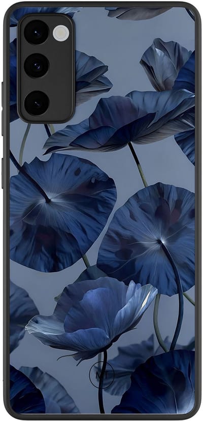 Hoesje geschikt voor Samsung Galaxy S20 FE - Dusky blooms - TPU Hard Case Backcover - Paars - Mooie Telefoonhoesjes