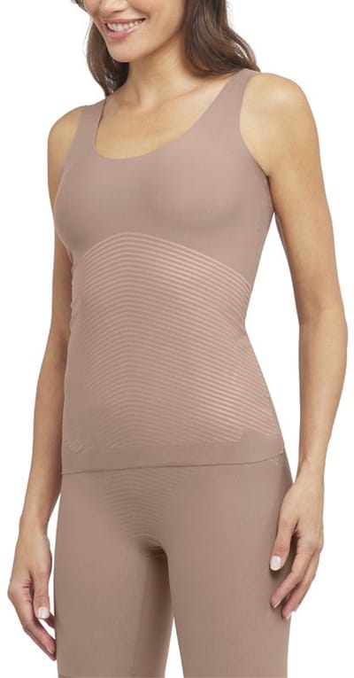 Invisible Supima® Cotton Tank | Dark Nude
