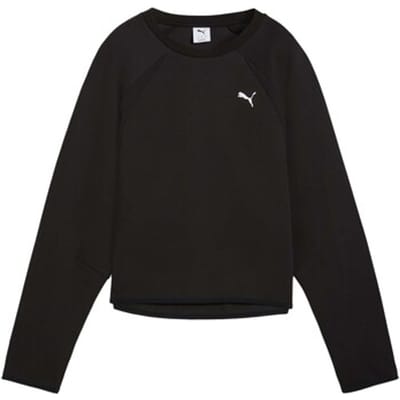 Felpa Puma Evostripe Comfort Short Crew Dk - Sportswear - Vrouwen