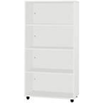 Schäfer Shop  Select START UP boekenkast, spaanplaat, 4 OH, B 800 x D 420 x H 1470 mm, lichtgrijs