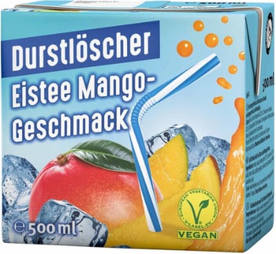 Durstloscher Eistee Mango (12x 50cl)