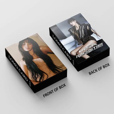 KPOP Idol Group 55pcs/box LISA Rock Star NEW WOMAN Photocard [Fotokaarten]